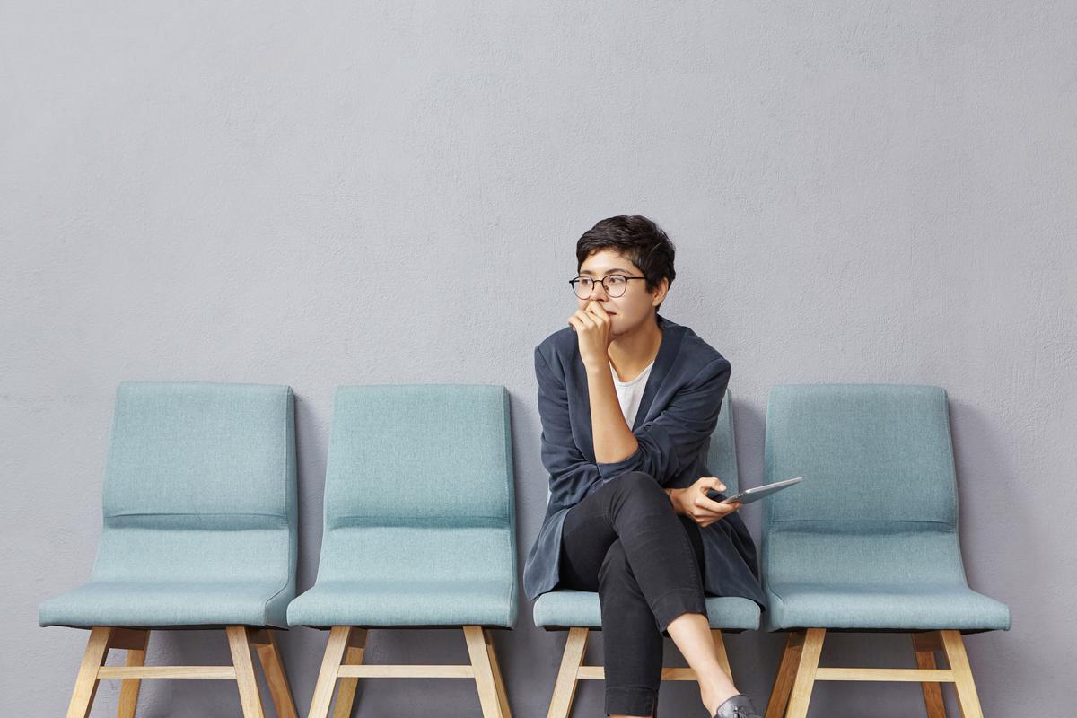 Taking stock, seated and thinking, the reckoning stage